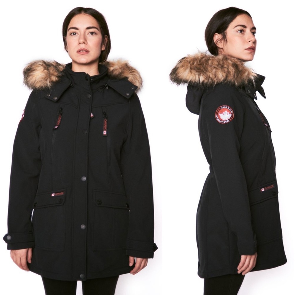 Canada Weather Gear Canada Weathergear Women's Soft Woven Jacket
